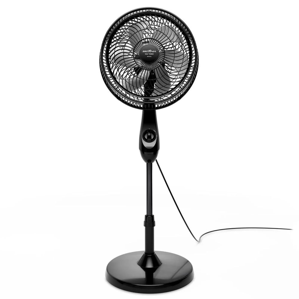 Ventilador de Coluna Britânia 30cm 6 Pás Preto BVC31A - 127 Volts